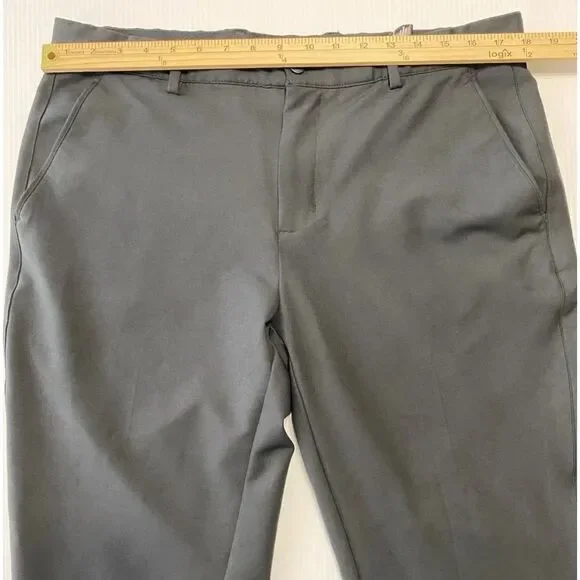 Greg Norman Play Dry Golf Pants Men 36x30 Black Flat Front Golf Pants - Picture 4 of 11